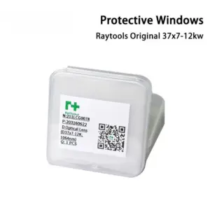 protective windows 37x7mm for 12kw+ for raytools laser heads fused silica material, ultra high damage threshold industrial grade